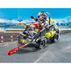 PLAYMOBIL - Quad bandito trasformabile - Ufficiali di polizia - City Action - Unità d'élite