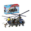 PLAYMOBIL 71149 Elicottero da trasporto delle forze speciali - Ufficiali di polizia - Azione cittadina - Unità d'élite