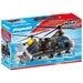 PLAYMOBIL 71149 Elicottero da trasporto delle forze speciali - Ufficiali di polizia - Azione cittadina - Unità d'élite