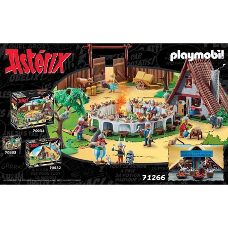Playmobil - 71266 - ASTERIX: ORDRALFABETIX HUT