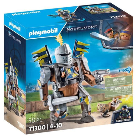 PLAYMOBIL 71300 Novelmore Gigante Combattente - Combatti i nemici con il gigante corazzato, le sue braccia e le sue gambe sono mobili
