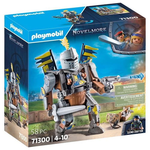 PLAYMOBIL 71300 Novelmore Gigante Combattente - Combatti i nemici con il gigante corazzato, le sue braccia e le sue gambe sono mobili