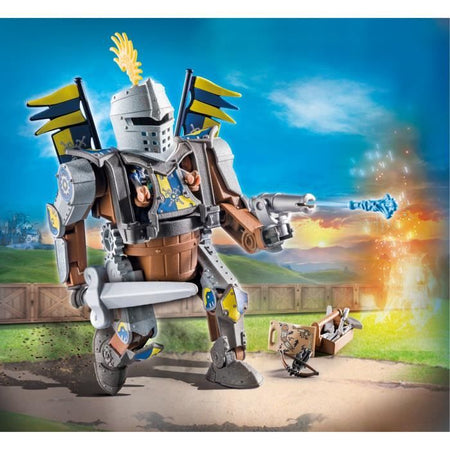 PLAYMOBIL 71300 Novelmore Gigante Combattente - Combatti i nemici con il gigante corazzato, le sue braccia e le sue gambe sono mobili