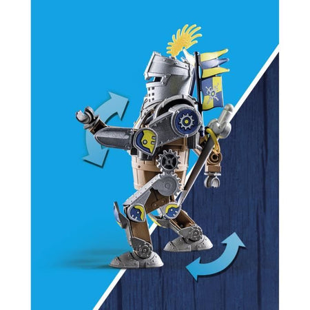 PLAYMOBIL 71300 Novelmore Gigante Combattente - Combatti i nemici con il gigante corazzato, le sue braccia e le sue gambe sono mobili