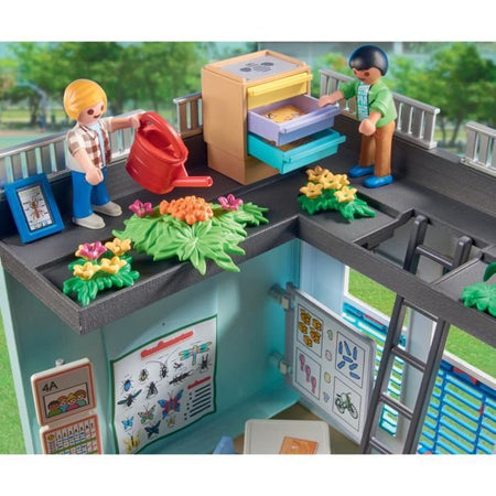 PLAYMOBIL 71327 Scuola attrezzata - Vita cittadina - Scuola - Amore per imparare Universo scolastico