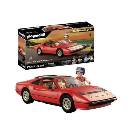 PLAYMOBIL 71343 Magnum - Ferrari 308GTS - Auto d'epoca - Auto da collezione