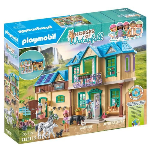 PLAYMOBIL 71351 Waterfall Ranch - Cavalli della cascata - 264 pezzi - Dai 5 anni in su