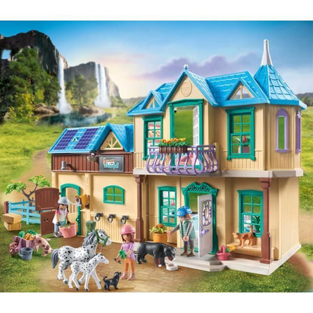 PLAYMOBIL 71351 Waterfall Ranch - Cavalli della cascata - 264 pezzi - Dai 5 anni in su