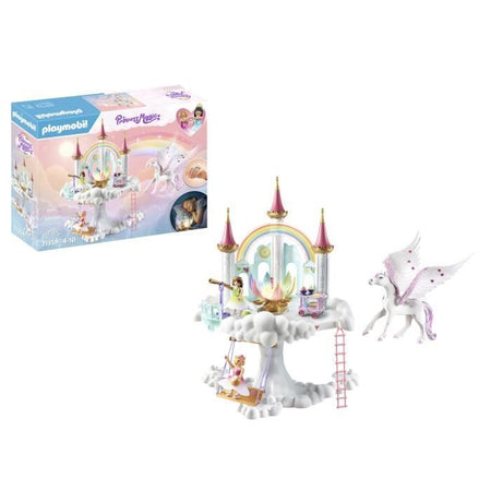 PLAYMOBIL 71359 Torretta incantata - Princess Magic - Il fiore magico può trasformarsi in una luce notturna - Dai 4 anni in su