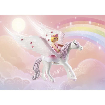 PLAYMOBIL 71359 Torretta incantata - Princess Magic - Il fiore magico può trasformarsi in una luce notturna - Dai 4 anni in su