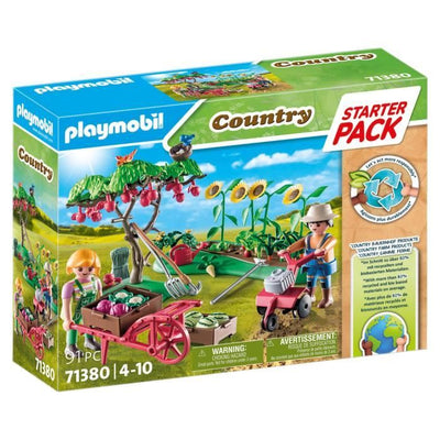 PLAYMOBIL 71380 Starter Pack Orto - Country - Con due personaggi e tanti accessori - Dai 4 anni in su