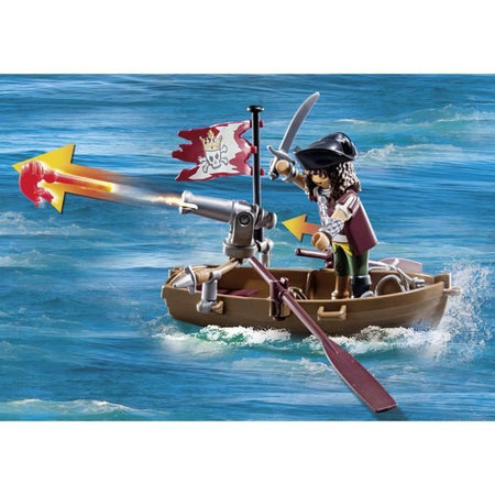 PLAYMOBIL 71419 Pirata con polpo gigante - Pirati - Con un pirata, un cannone, un mostro polpo gigante - Dai 4 anni in su