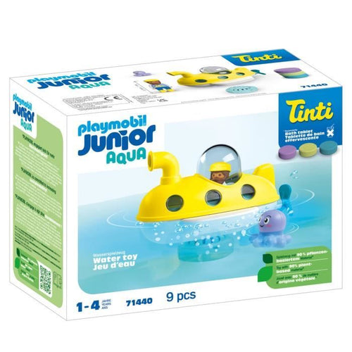 PLAYMOBIL JUNIOR - 71440 - Sottomarino Junior Tinti