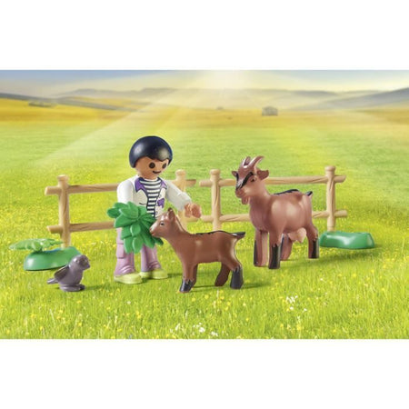 PLAYMOBIL 71442 Contadino con trattore e cisterna - Campagna - Dai 4 anni in su