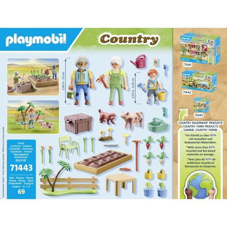 PLAYMOBIL 71443 I nonni e l'orto - Campagna - Dai 4 anni in su