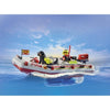 PLAYMOBIL 71464 Motoscafo e moto d'acqua - Action Hereos - Vigili del fuoco - Dai 4 anni in su