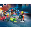 PLAYMOBIL 71468 Le mie figure: lavori rischiosi - con quattro personaggi del campo dei vigili del fuoco - Vigili del fuoco - Dai 5 anni in su