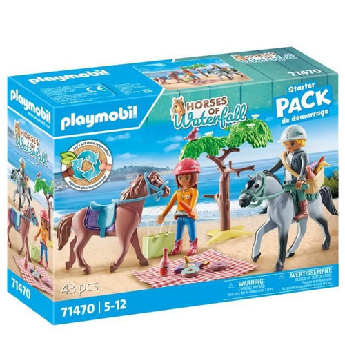 PLAYMOBIL 71470 Amélia e Ben con i cavalli