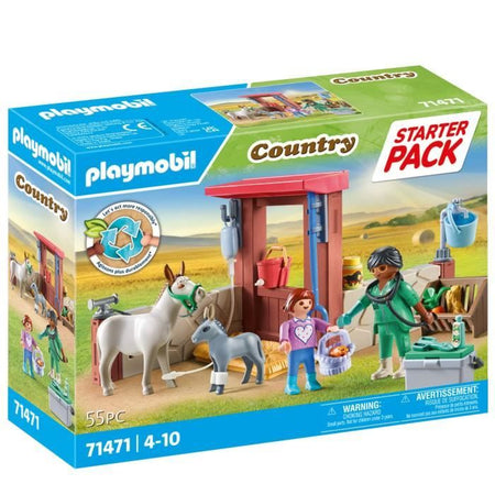 PLAYMOBIL 71471 Veterinario con animali da fattoria