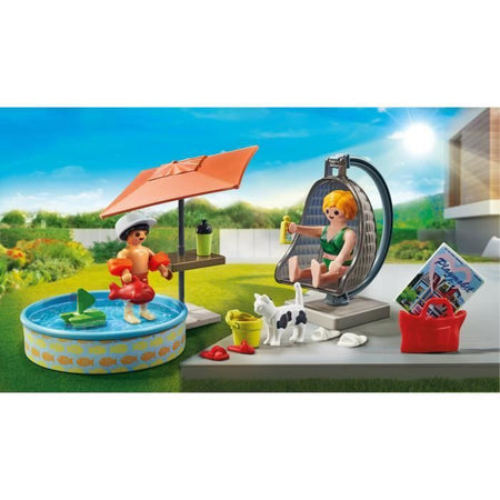 PLAYMOBIL 71476 Mamma e bambino con poltrona sospesa