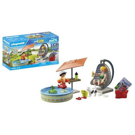 PLAYMOBIL 71476 Mamma e bambino con poltrona sospesa
