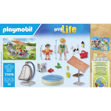 PLAYMOBIL 71476 Mamma e bambino con poltrona sospesa