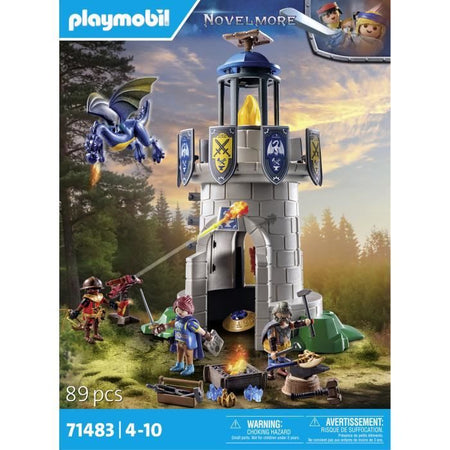PLAYMOBIL 71483 Novelmore - Torretta dei cavalieri Novelmore con drago