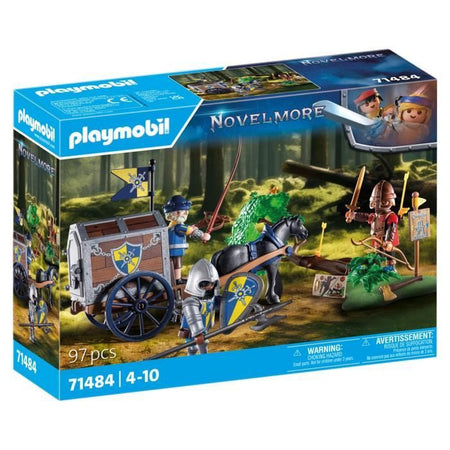 PLAYMOBIL 71484 Novelmore - Convoglio Novelmore con bandito