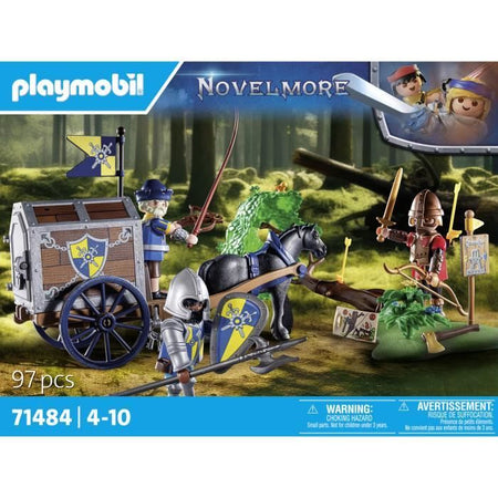 PLAYMOBIL 71484 Novelmore - Convoglio Novelmore con bandito