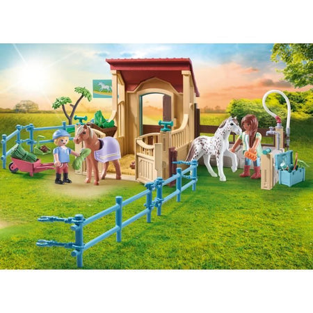 PLAYMOBIL 71494 Cavalieri con scatola e pony