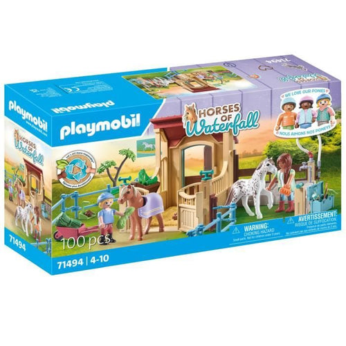 PLAYMOBIL 71494 Cavalieri con scatola e pony