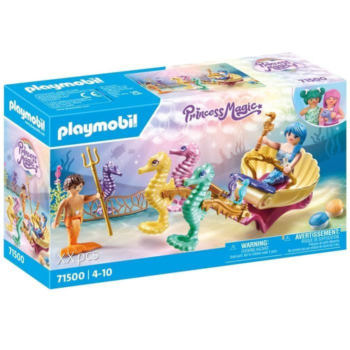 PLAYMOBIL 71500 Carrozza con sirene e cavallucci marini