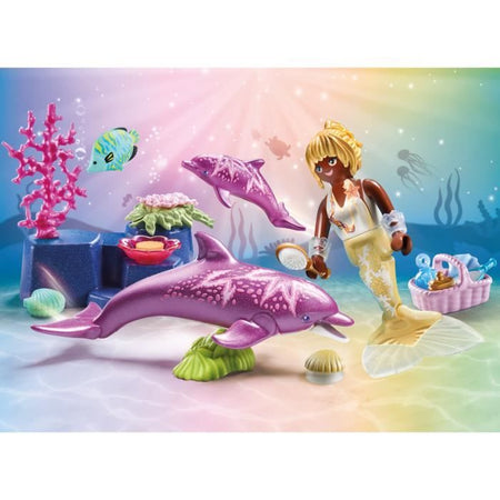 PLAYMOBIL 71501 Sirena con delfini