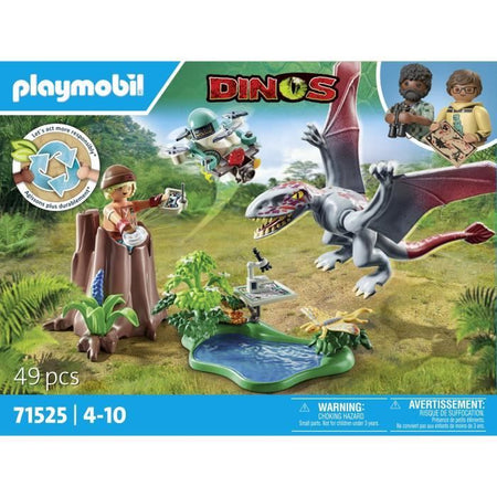 PLAYMOBIL 71525 Drone di osservazione con dimorfodonte
