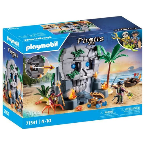 PLAYMOBIL 71531 L'Isola del Tesoro dei Pirati e il Mostro Marino - Pirati