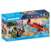 PLAYMOBIL 71532 Pirata e granchio gigante - I Pirati
