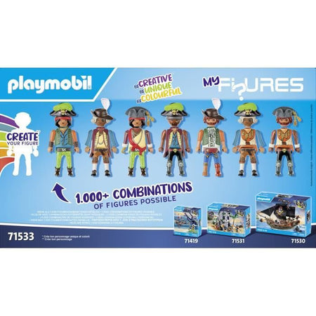 PLAYMOBIL 71533 Le mie figure: Pirati