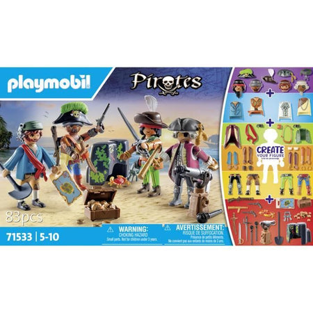 PLAYMOBIL 71533 Le mie figure: Pirati