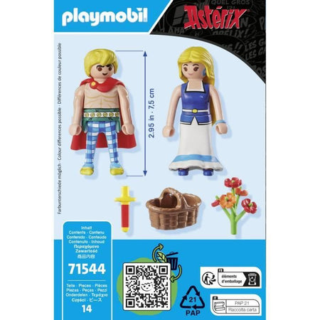 PLAYMOBIL 71544 Asterix: Tragicomix e Falbala