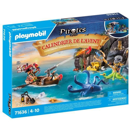 PLAYMOBIL - 71636 - Calendario dell'Avvento pirata
