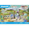 PLAYMOBIL 71637 Maneggio dei Cavalli della Cascata, 67 pezzi, dai 5 anni in su