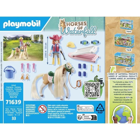 PLAYMOBIL - 71639 - Ellie con cavallo