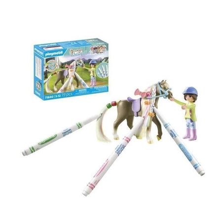 PLAYMOBIL - 71640 - Cavaliere dalla criniera colorata