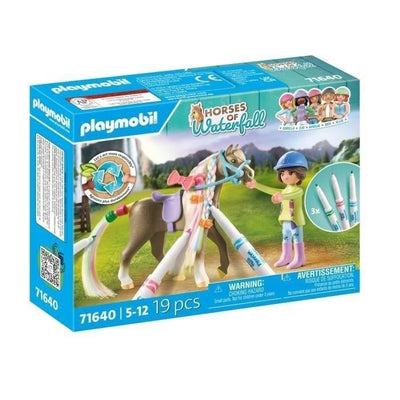 PLAYMOBIL - 71640 - Cavaliere dalla criniera colorata