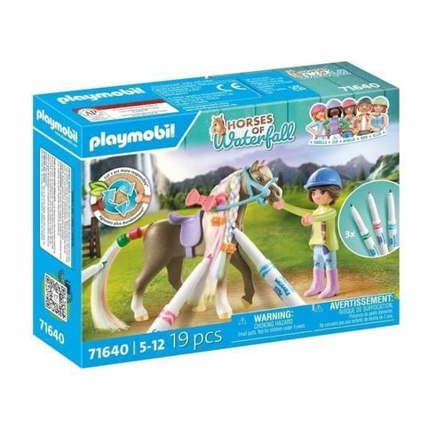PLAYMOBIL - 71640 - Cavaliere dalla criniera colorata