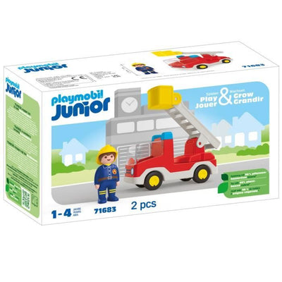 PLAYMOBIL JUNIOR - 71683 - Camion dei pompieri