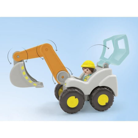 PLAYMOBIL Junior 71684 Escavatore, Per neonati, Da 12 mesi