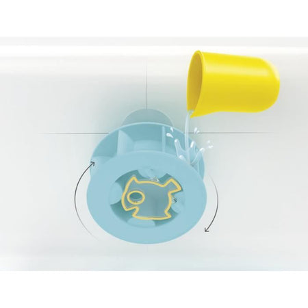 PLAYMOBIL Junior 71688 Ruota idraulica con cucciolo di squalo Include personaggio, cucciolo di squalo e ruota idraulica - Età 1 anno