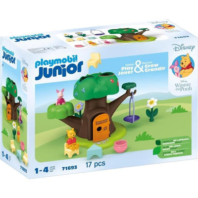 PLAYMOBIL JUNIOR 71693 Winnie the Pooh e Pimpi con cabina