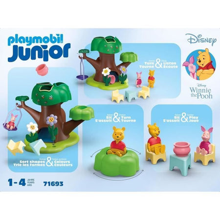 PLAYMOBIL JUNIOR 71693 Winnie the Pooh e Pimpi con cabina